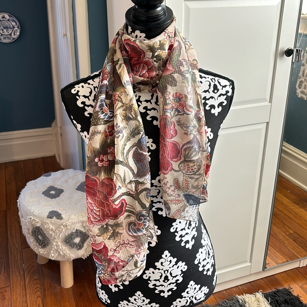 Floral Scarf